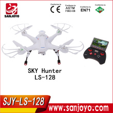 Lstest SKY Hunter 2.4G 4CH 6-Axe Gyro en temps réel sans tête RC FPV Quadcopter Drone SJY-LS-128